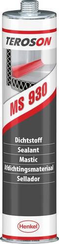 Teroson MS 930 GY CR Dichtmasse aus MS-Polymer in Grau, 310 ml - Bild 1