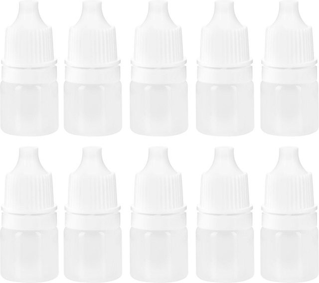TOMTOP JMS Leere Tropfflasche aus Kunststoff, 100 Stück, 2 ml - Bild 1