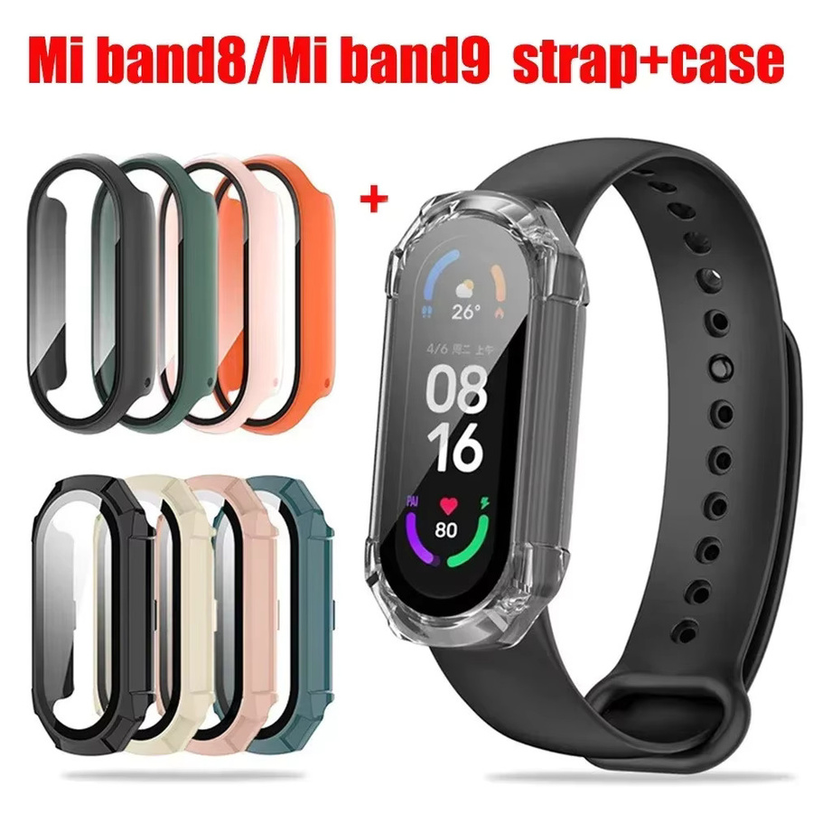 Xiaomi Mi Band 8 9 Armband, Silikon, Schwarz, Unisex - Bild 2