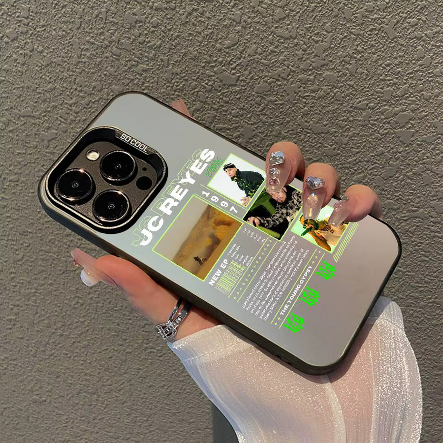 JC REYES Handyhülle Tour Sänger für iPhone 11 bis iPhone 17 Pro Max Plus Pro in Silber - Bild 3