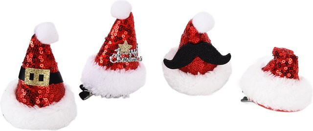 GoolRC Haarspangen, Weihnachts-Haarnadeln, weiß - Bild 1