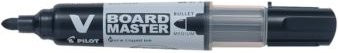 Pilot V-Board Master Whiteboardmarker mit Rundspitze und Tintenstandanzeige, schwarz, 1 Stück - Bild 1