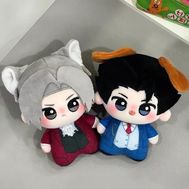 Ace Attorney Phoenix Wright und Miles Edgeworth Plüschtiere, 10cm - Bild 1
