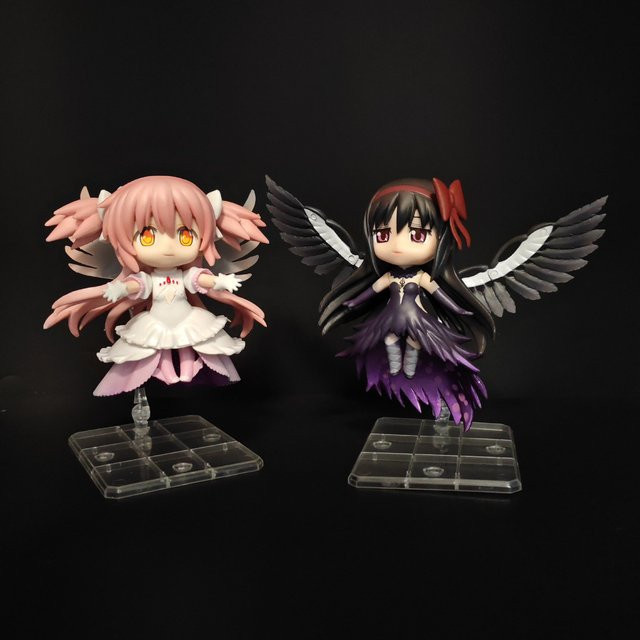 Bandai Puella Magi Madoka Magica Q-Version Homura Akemi Madoka Kaname, Actionfigur - Bild 1