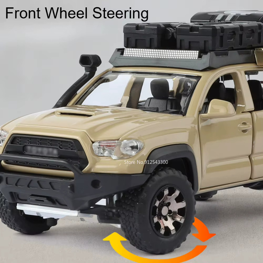 RMZ city Tacoma Prado Spielzeugauto-Modell, 1:32 Maßstab, aus Legierung, mit öffnenden Türen, Gummireifen - Bild 2