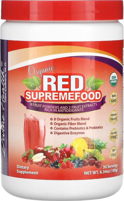 Divine Health Bio Rotes Superfood Gemischter Beeren-Geschmack 180 g - Bild 1