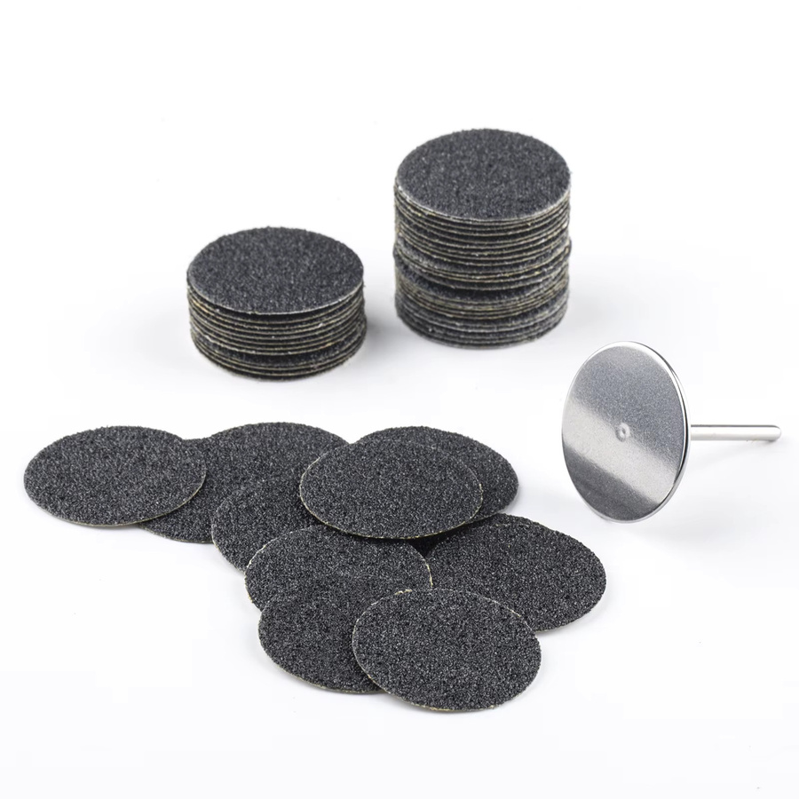 TP Schleifscheiben für Pediküre, 25 mm, lila, 50 Stück - Bild 2