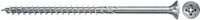 Fischer Spanplattenschraube Power-Fast II Senkkopf Pozidriv aus verzinktem Stahl, Durchmesser: 5,0 mm, Länge: 50,0 mm - Bild 1