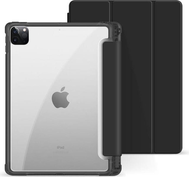 eSTUFF NEW YORK Mirror Pencil Case für iPad 10.2 in Schwarz/Transparent - Bild 1