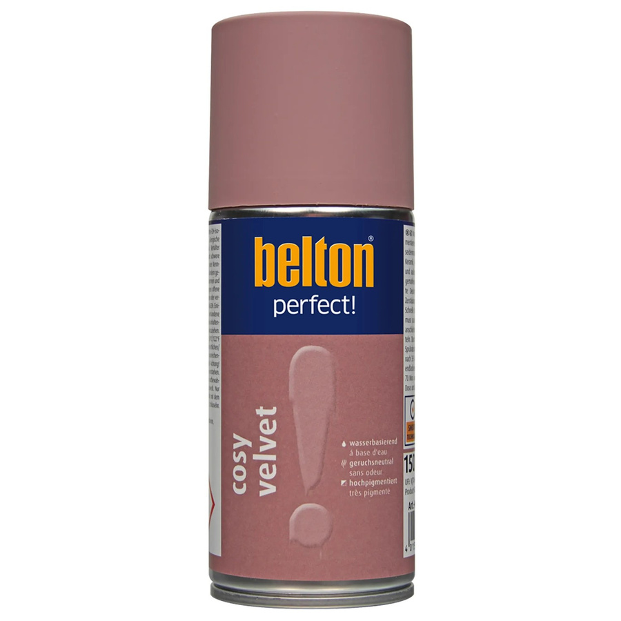belton Buntlack Perfect Cosy Velvet Pink Seidenmatt Wasserbasiert 150 ml - Bild 2