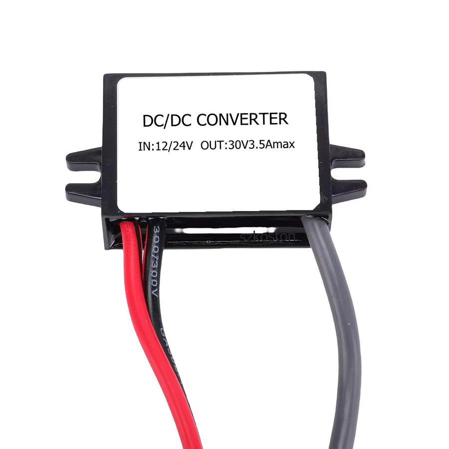 SZKOSTON Step-Up-Stromkabel für Starlink Mini DC-Konverter von 12 V/24 V auf 30 V 3,5 A mit Auto-Feuerzeug-Adapter in Schwarz - Bild 4