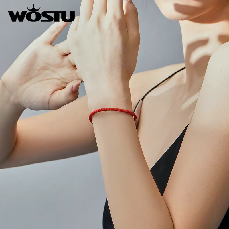 WOSTU Seil-Armband, 925 Silber, Unisex - Bild 2