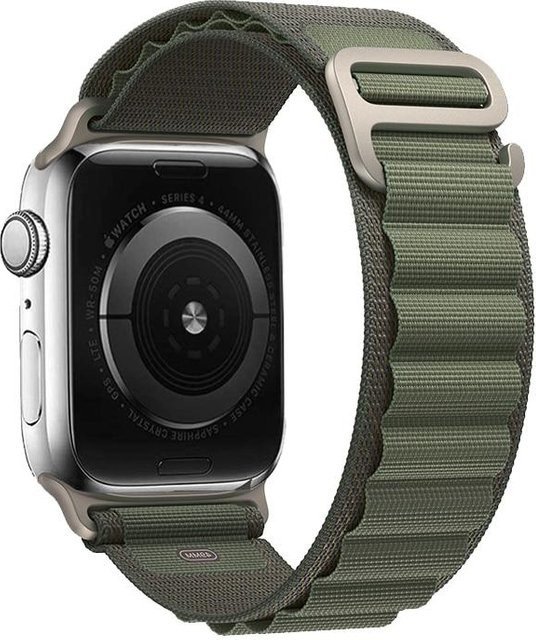 Alpine Loop Armband für Apple Watch, grün, Unisex - Bild 1