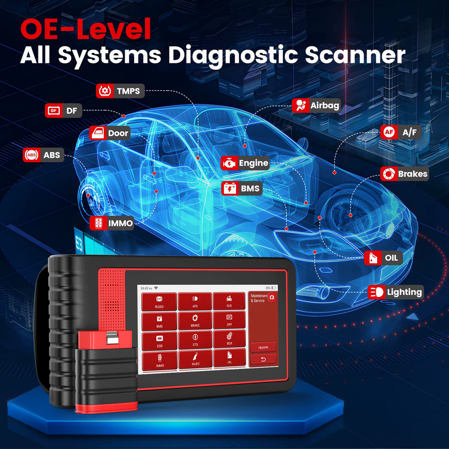 THINKTOOL MINI/MINI2 Autoscanner Diagnosetool in Schwarz mit 28 Reset-Funktionen, bidirektionaler Steuerung und ECU-Codierung für alle Fahrzeugsysteme - Bild 2