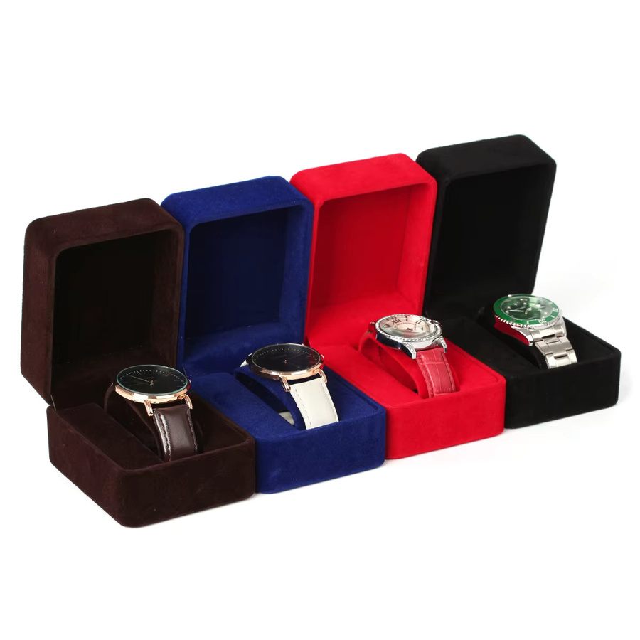 CAOWTAN Uhrenverpackung, Flanell, Damen und Herren - Bild 3