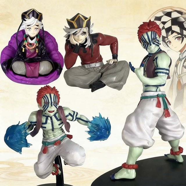 Bandai Demon Slayer Kamado Tanjirou Agatsuma Zenitsu Nezuko Actionfigur, Einzelfigur, PVC - Bild 1