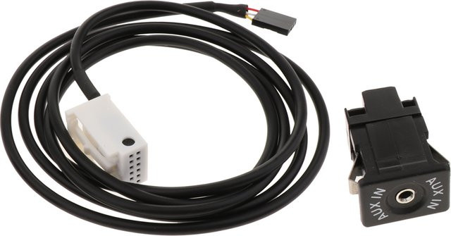 Dovewill AUX USB Switch Kabel Schwarz, 1,49 m Adapter für R50 R52 R53 Modelle mit USB-A und 3,5 mm Klinke - Bild 1