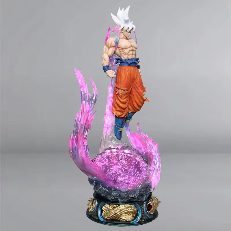 Bandai Dragon Ball Son Goku Ultra Instinct Super Saiyajin Statue, Actionfigur, 23cm - Bild 2