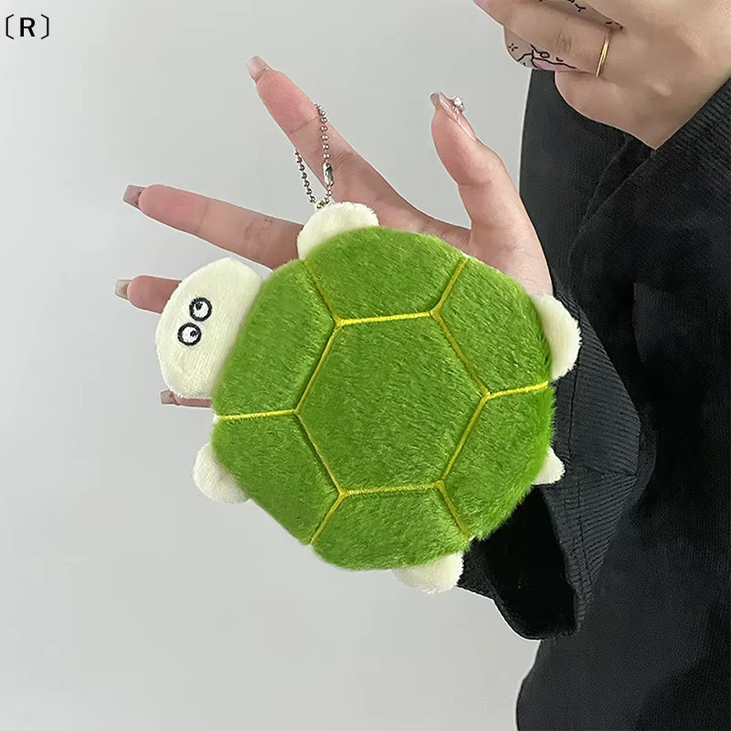 Niedliche Schildkröten-Bleistifttasche in Grün als multifunktionales Etui für Schulbedarf und Münzportemonnaie - Bild 3