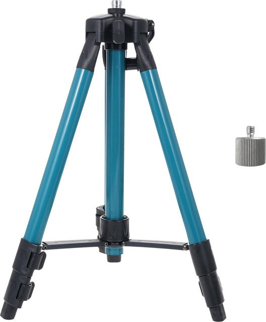 Stativständer für Laserwasserwaage mit 3 Höhenverstellbarkeit und Verlängerungsstange, Farbe: Blau, Marke: Painter, 1 Meter - Bild 1