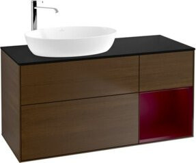 V&B Waschtischunterschrank Finion in Lackausführung, Breite: 120 cm, Tiefe: 50,1 cm, Höhe: 50,1 cm - Bild 1