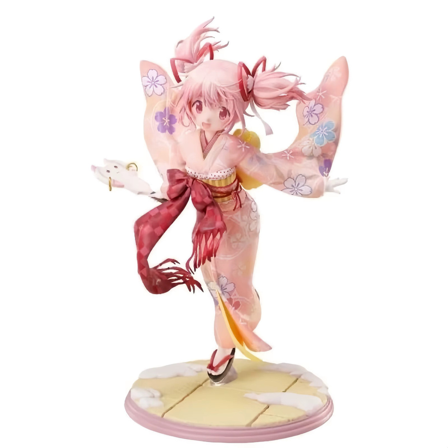Bandai Puella Magi Madoka Magica Kaname Madoka Kimono-Version, Figur, Rosa - Bild 3