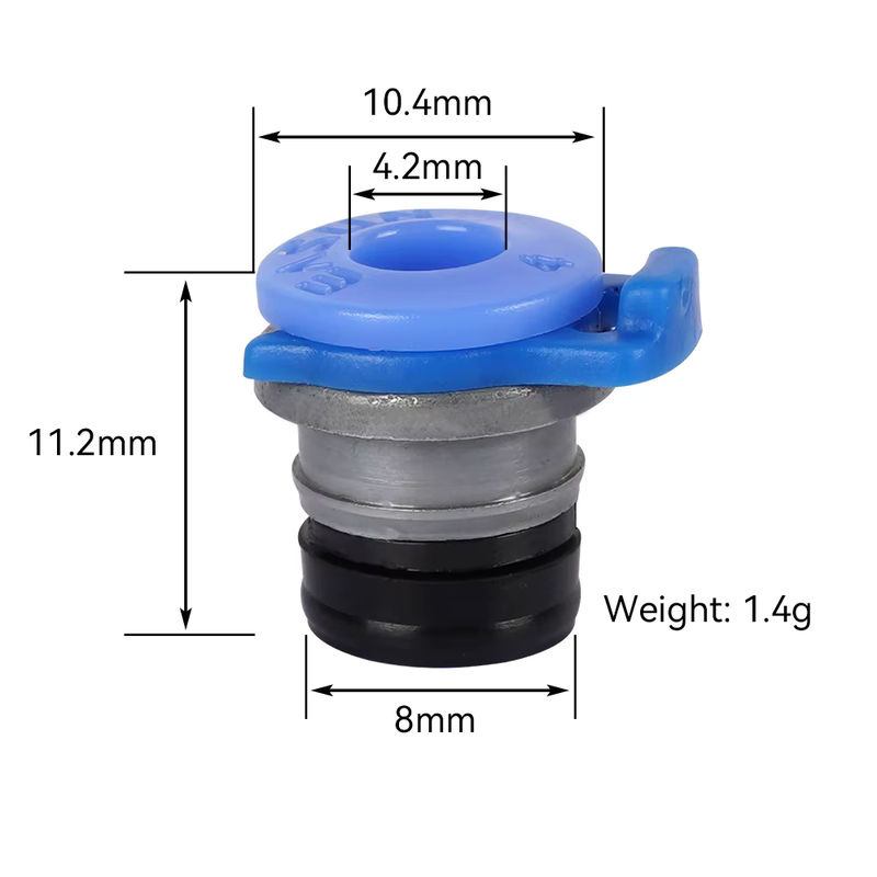 Torlipy ECAS04 Bowden-Fitting für ERCF V2.0 Voron M4 Extruder mit eingebetteten Spannzangen für 3D-Drucker - Bild 2