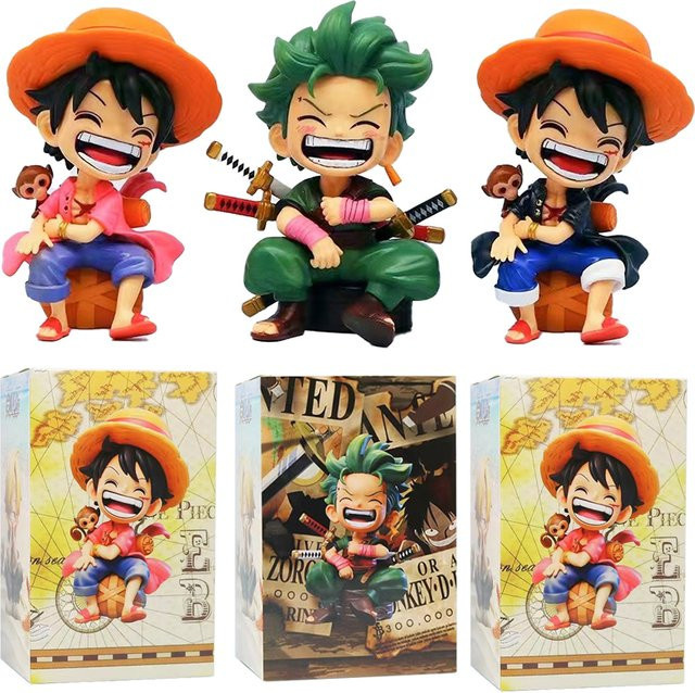 Bandai One Piece Ruffy Solon Sanji Q-Version Figur, Einzelfigur, Bunt / Mehrfarbig - Bild 1