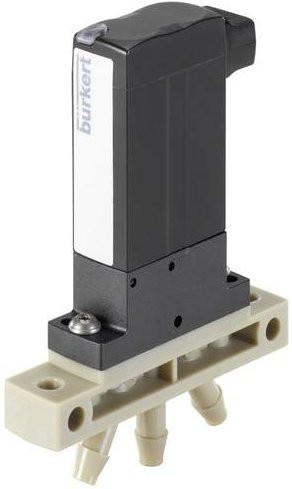 Bürkert Direktgesteuertes Ventil 241445 6624 in Schwarz mit 24 V/DC - Bild 1