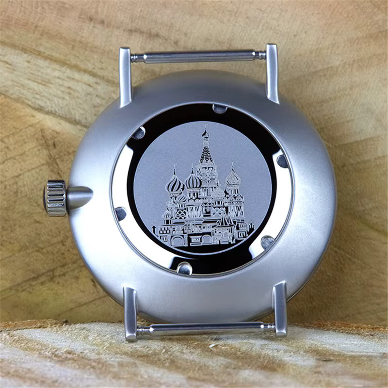 SEAKOSS Armbanduhr, Chronograph, Handaufzug, Edelstahl, 40 mm, Unisex - Bild 2