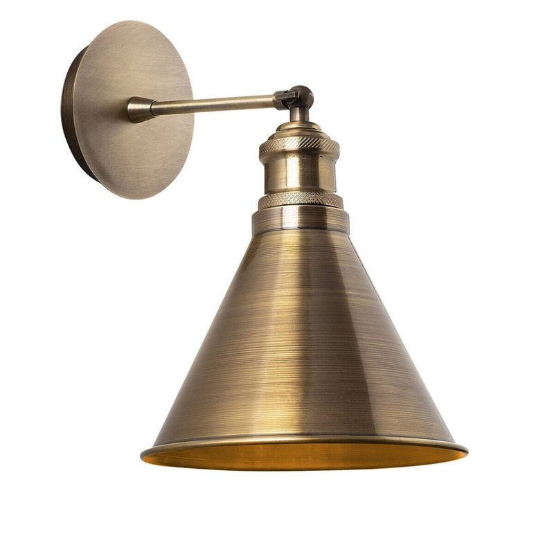 Opviq Wandleuchte aus Metall im Vintage-Design mit 1 E27 Fassung, B/H/T: 20 x 29 x 20 cm - Bild 3