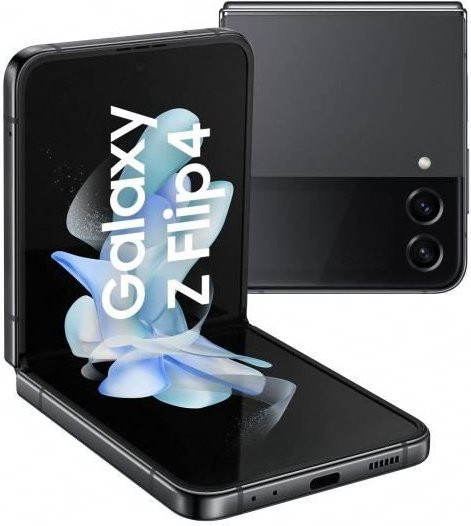 Samsung Galaxy Z Flip4 5G Refurbished Smartphone Schwarz 128GB - Bild 1