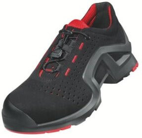 Uvex Halbschuhe Support S1P Schwarz Rot Größe 52 Weite 10 - Bild 1