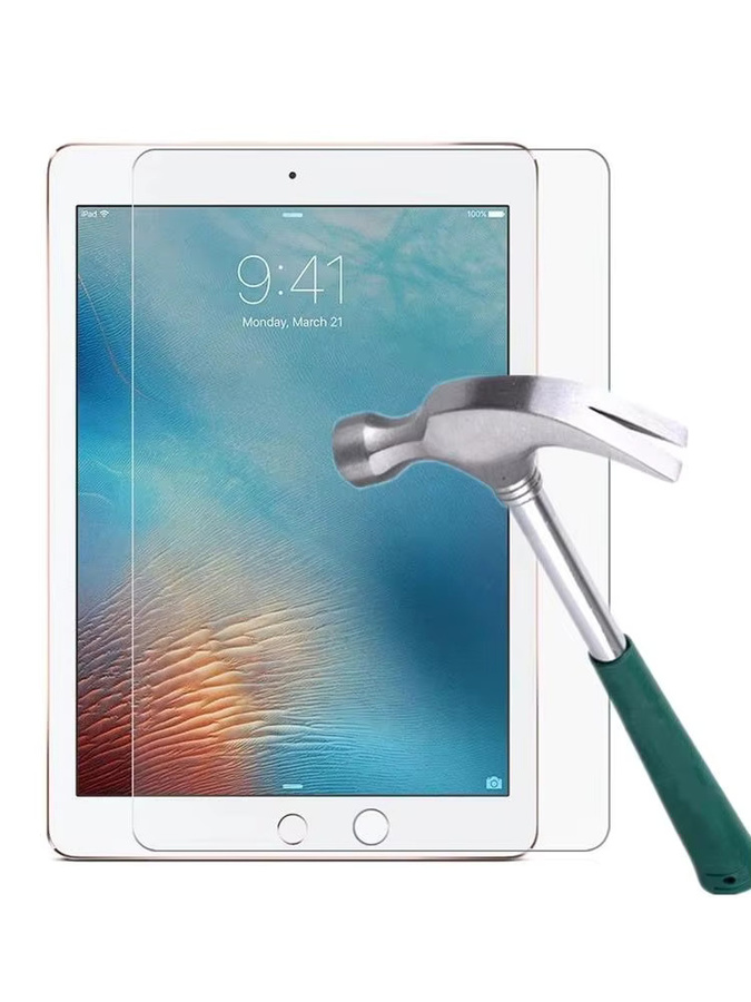VORTNGLE Displayschutzfolie aus gehärtetem Glas für iPad Pro 12.9 Generationen, transparent - Bild 5