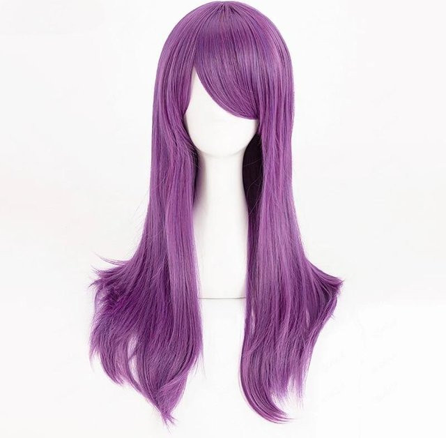 Kamishiro Rize Cosplay Perücke, Lila, 70cm, Synthetikhaar, Unisex - Bild 1