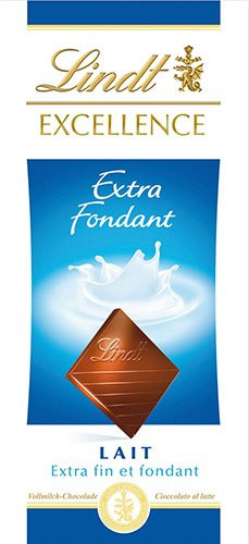 Lindt Excellence Vollmilch extra cremig Schokoladentafel 100 g - Bild 1