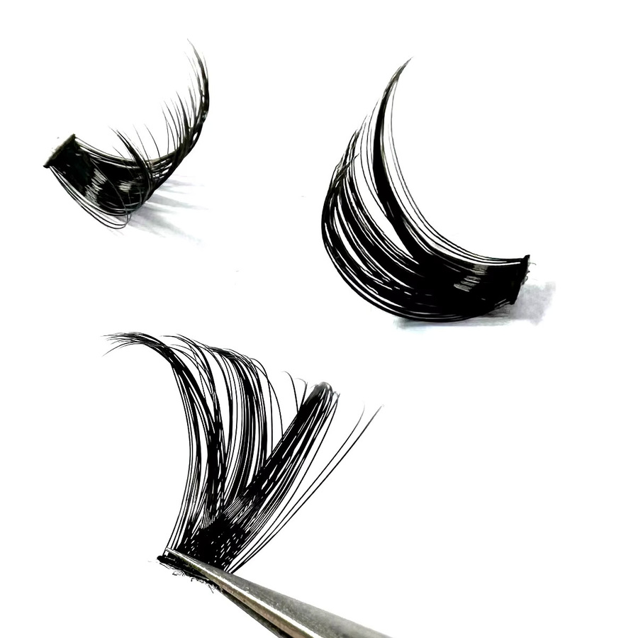 LYBCG 3D Fluffy Lash Cluster Kit, Black, Unisex - Bild 4