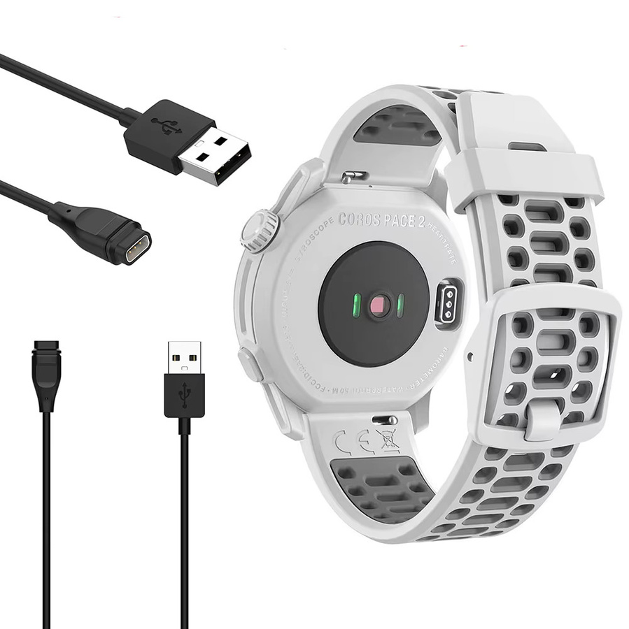 Coros USB-Ladekabel für Pace 2/3, Apex Pro, Apex 42mm/46mm und Vertix/Vertix 2 in Schwarz - Bild 2