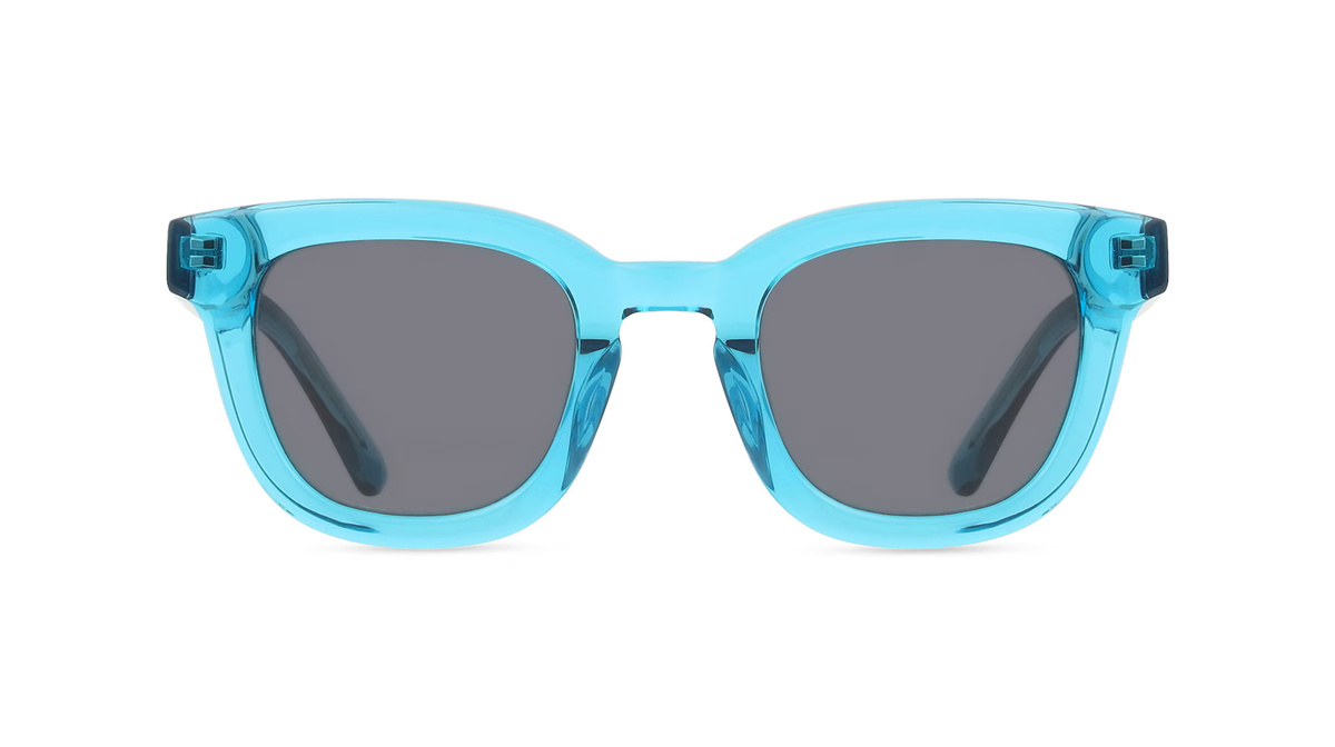 Fielmann Q 085 SUN FLEX CL YORI Kinder-Sonnenbrille, Vollrand, Quadratisch, Acetat, Blau - Bild 1