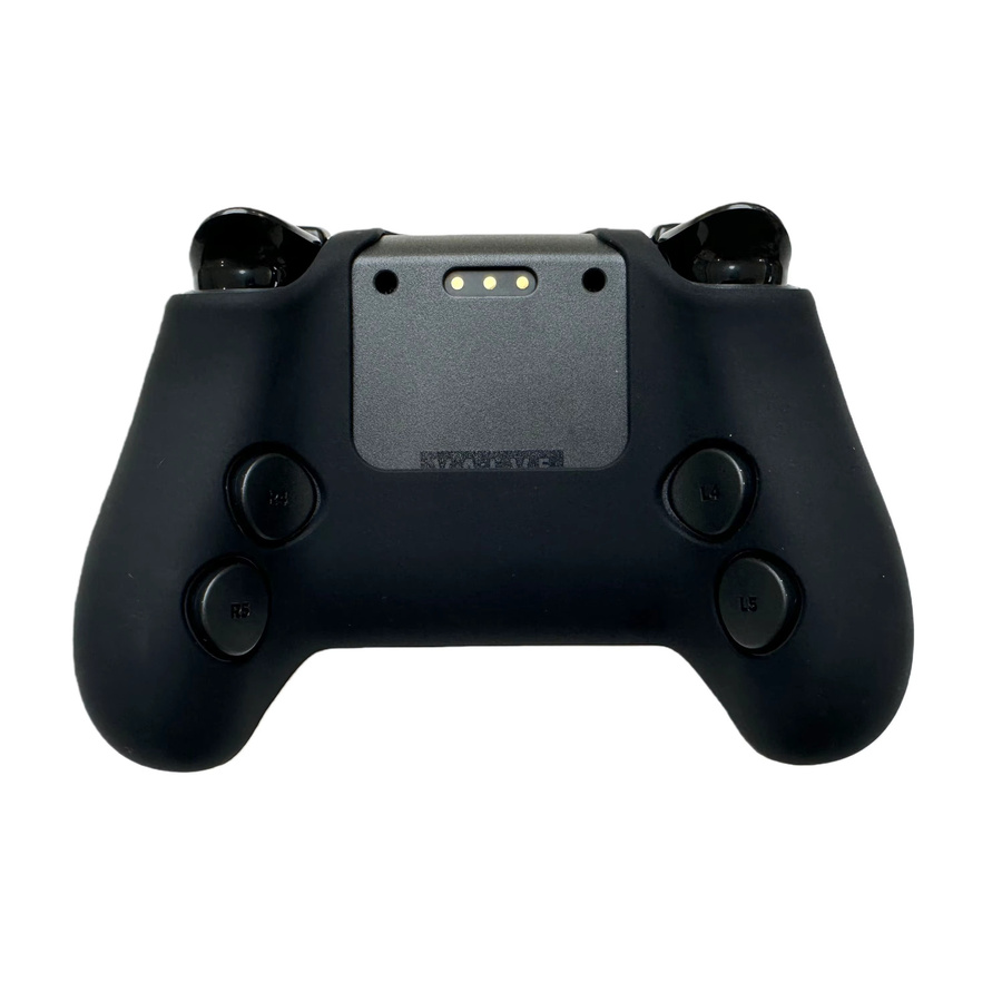 JazPlate Silikonhülle für Valve Steam Controller in Schwarz, rutschfest und stoßfest - Bild 2