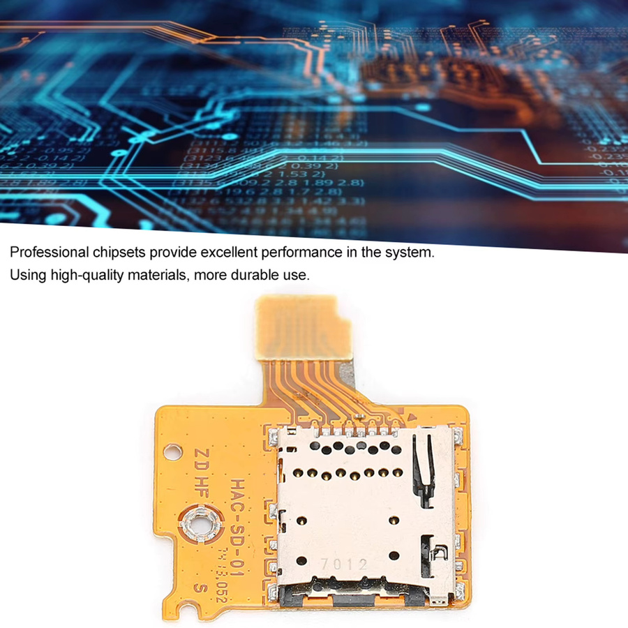 Micro Memory Card Slot Socket Card Reader Board Ersatz für deine Nintendo Switch Konsole - Bild 2