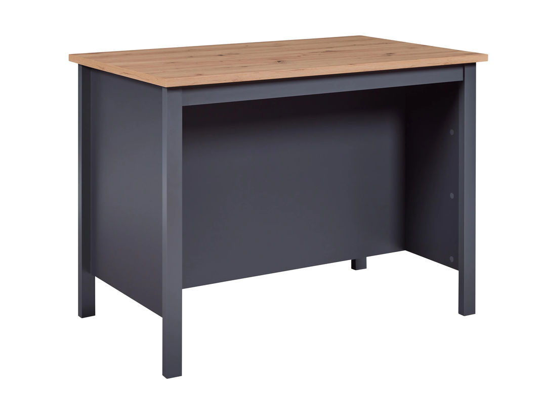 Kücheninsel Inter Link Nellina mit Arbeitsfläche und Barbereich für 2 Personen, Anthrazit und Eiche, B/T/H: 124 x 75 x 91,5 cm - Bild 3