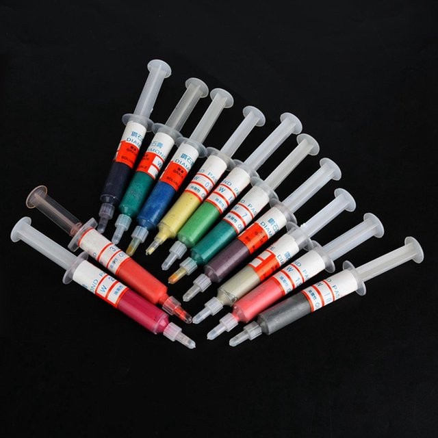 12er Set Polierpaste aus öligem Harz und Wachs für Diamant-Schleifarbeiten inklusive Aufbewahrungsbox in Weiß und Multicolour - Bild 1