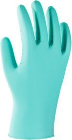 Ansell NeoTouch 25-101 Einweg-Handschuh-Set in Türkis, Größe 8 - Bild 1