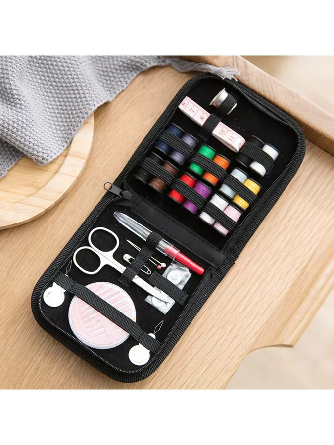 10-teiliges Reise-Nähzubehör-Set mit Nadel und Faden für Reparaturen und Anfänger - Bild 3