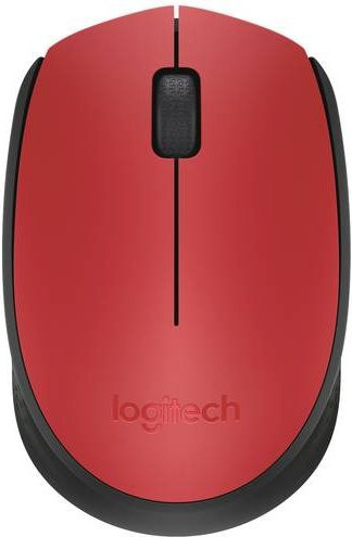 Logitech M171 Wireless Maus, kabellos, optisch, Rot/Schwarz, 1000 dpi - Bild 3