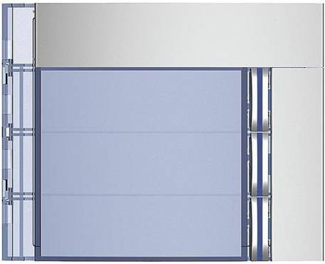 Legrand Frontblende für Ruftastmodul mit 3 Ruftasten in Aluminium Silber - Bild 1