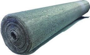 Fenstergewebe E-NORMpro verzinkt silber, Breite: 80 cm - Bild 1