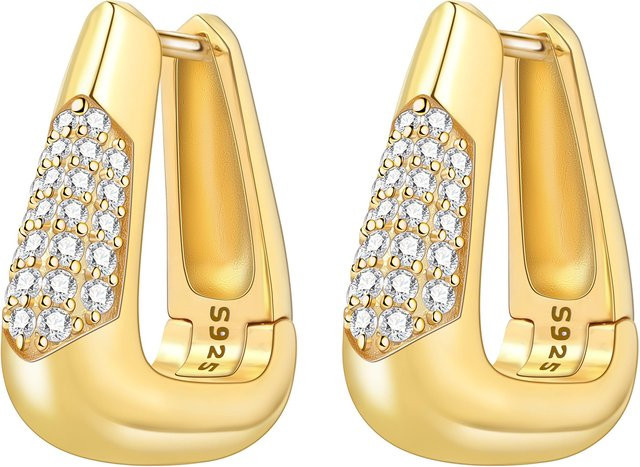 CYCUFF Creolen, 925 Silber, Zirkonia, Damen - Bild 1