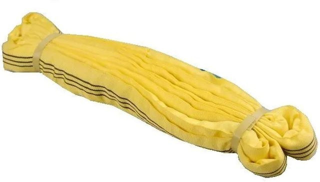 TrutzHolm Rundschlinge Hebeband Gelb mit 3t Tragkraft und 3 m Umfang - Bild 1
